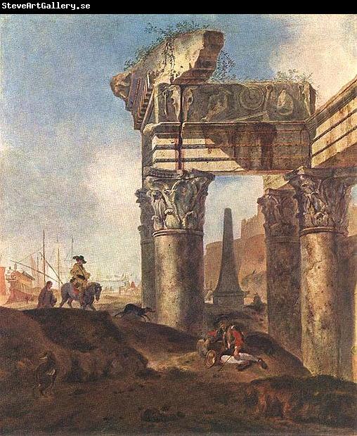 Jan Baptist Weenix Ancient Ruins